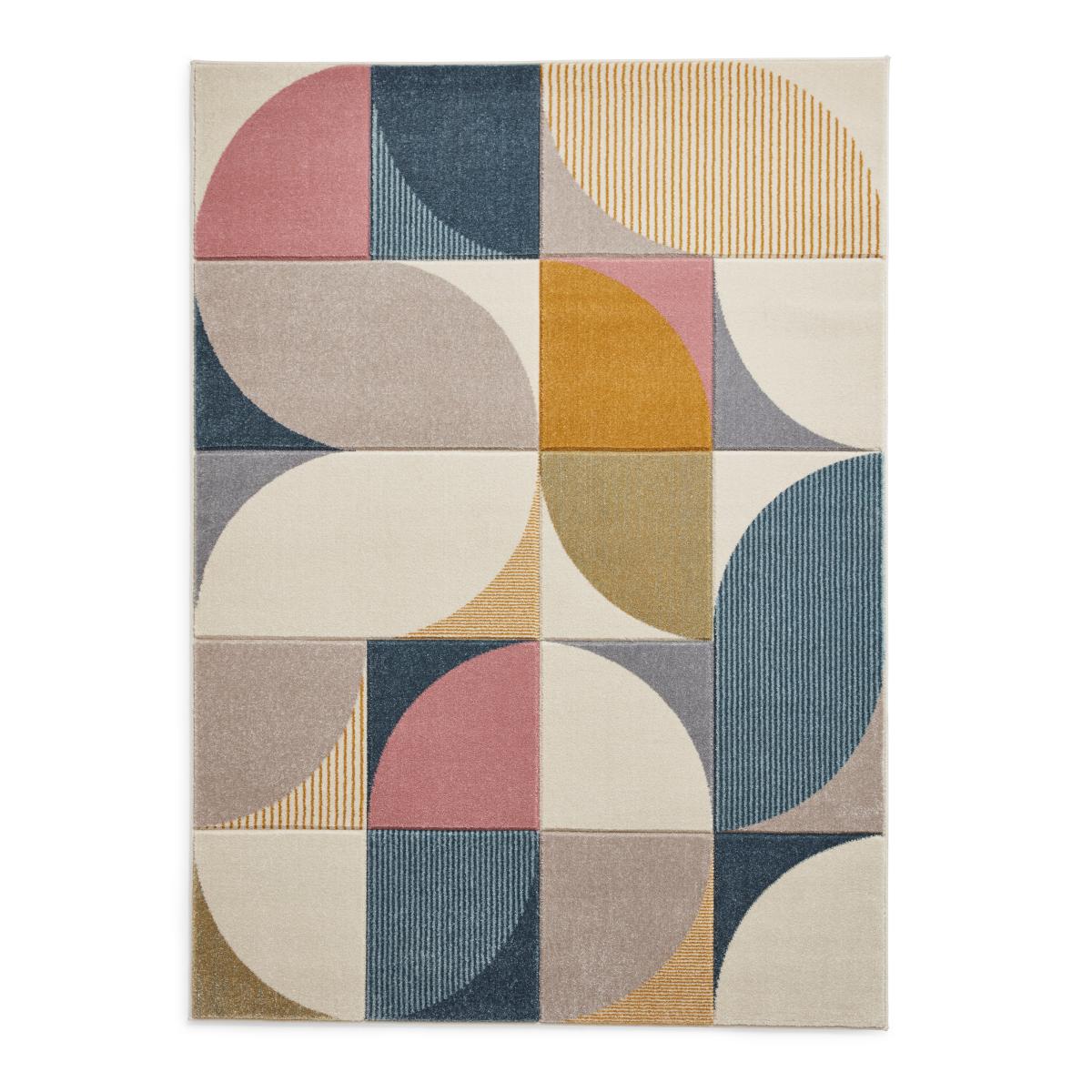 Matrix Geometric Rug MultiColoured – image 5