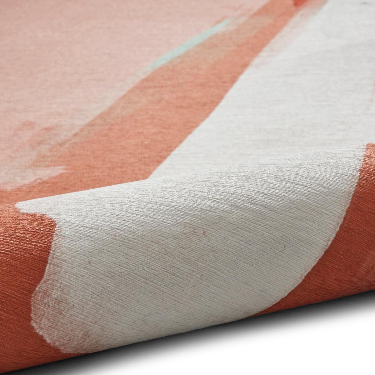 Michelle Collins Abstract Terracotta and Ivory Rug Terracotta – image 4