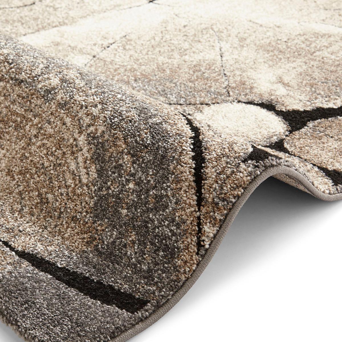 Beige and Black Woodland 6318 Rug Grey – image 3
