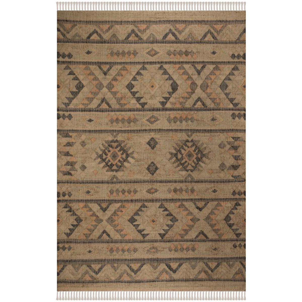 Canyon Jute Flatweave Rug Brown – image 2