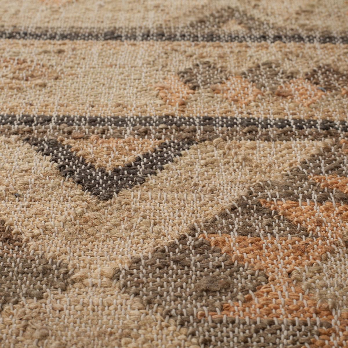 Canyon Jute Flatweave Rug Brown – image 3