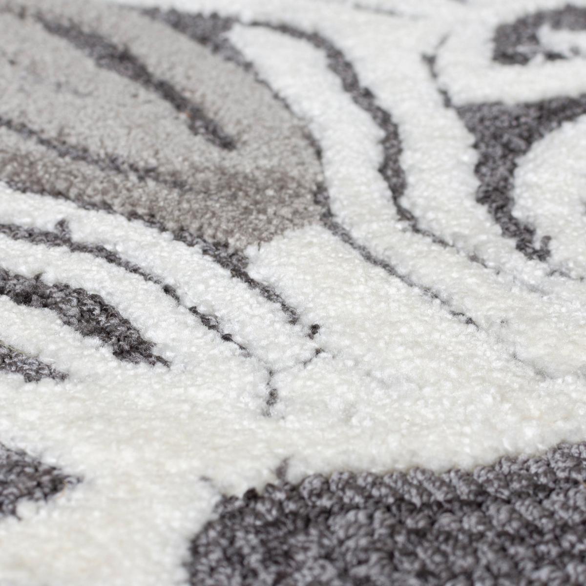 Zoe Zebra Face Rug Black/White – image 3