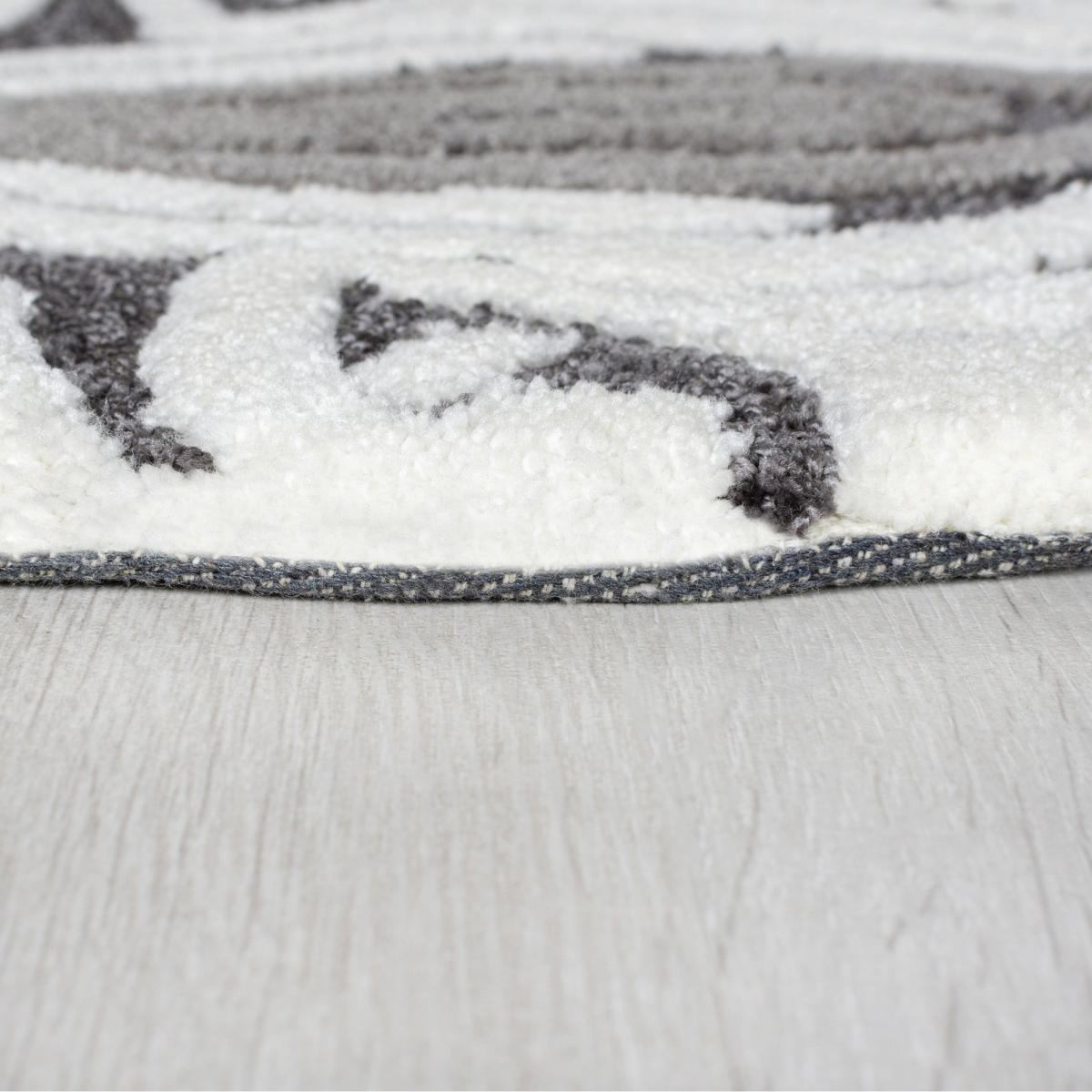 Zoe Zebra Face Rug Black/White – image 4
