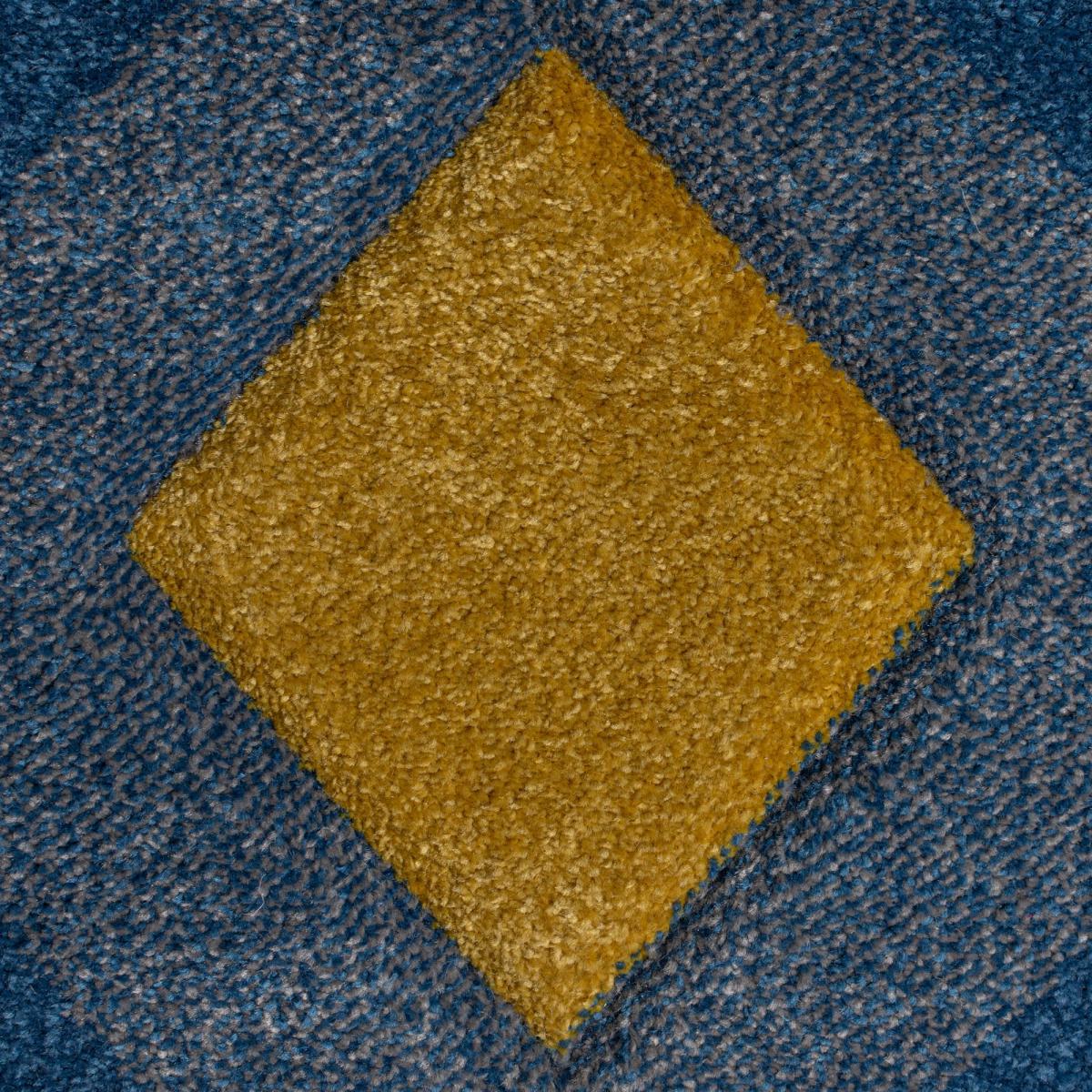 Paloma Geometric Rug Grey, Pink and Yellow – image 10