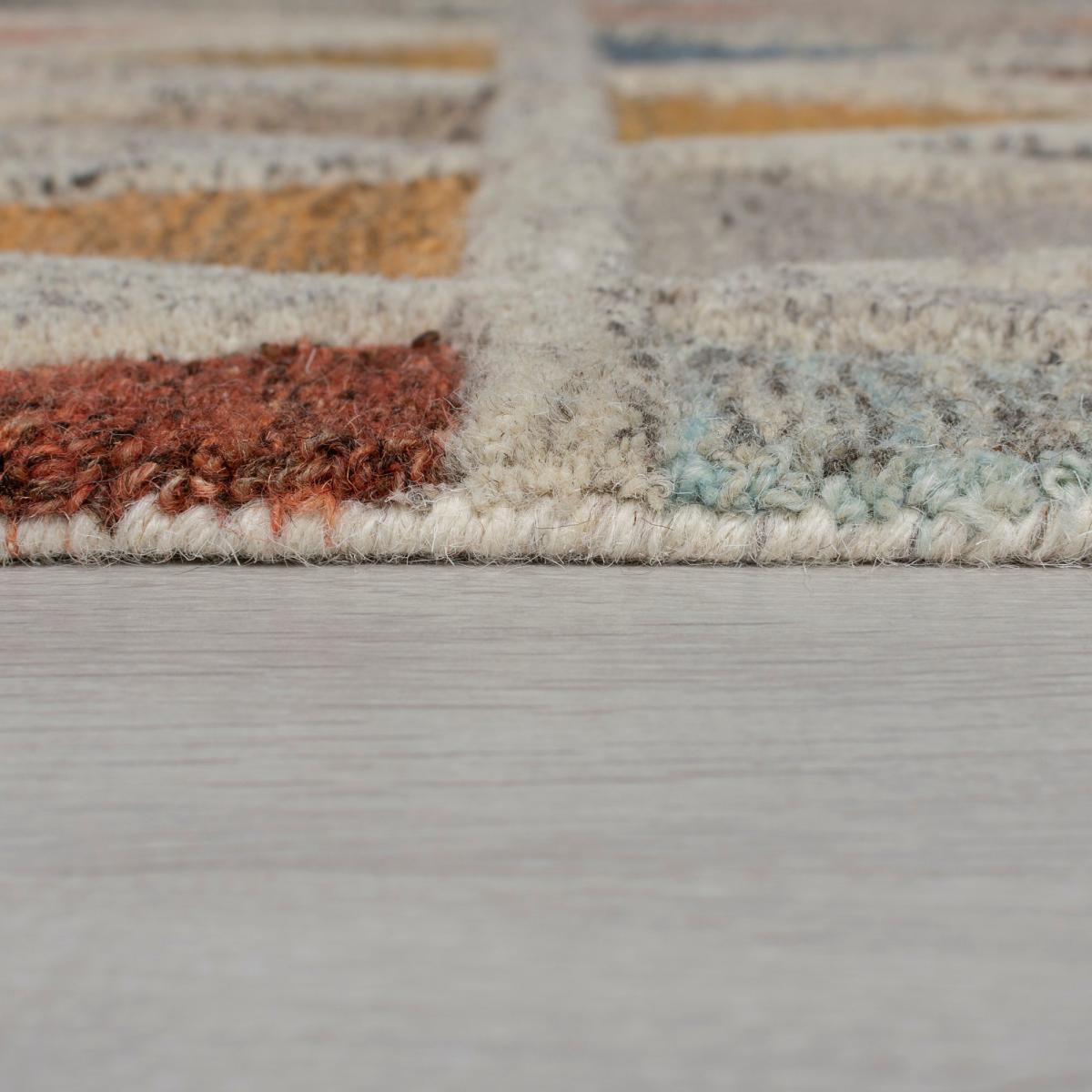 Moretz Geometric Rug MultiColoured – image 3
