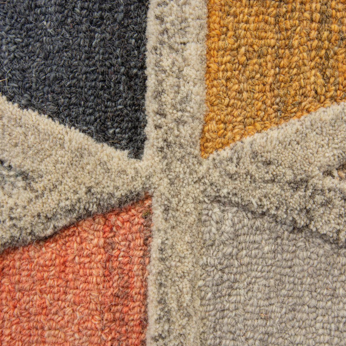 Moretz Geometric Rug MultiColoured – image 5