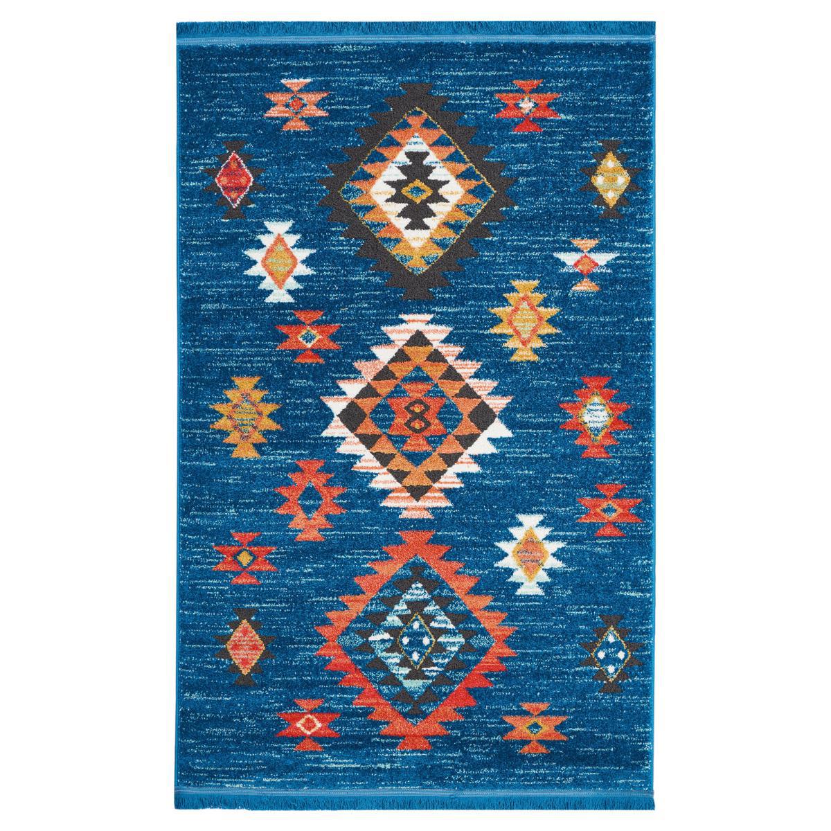 Navajo 7 Rug Blue – image 3