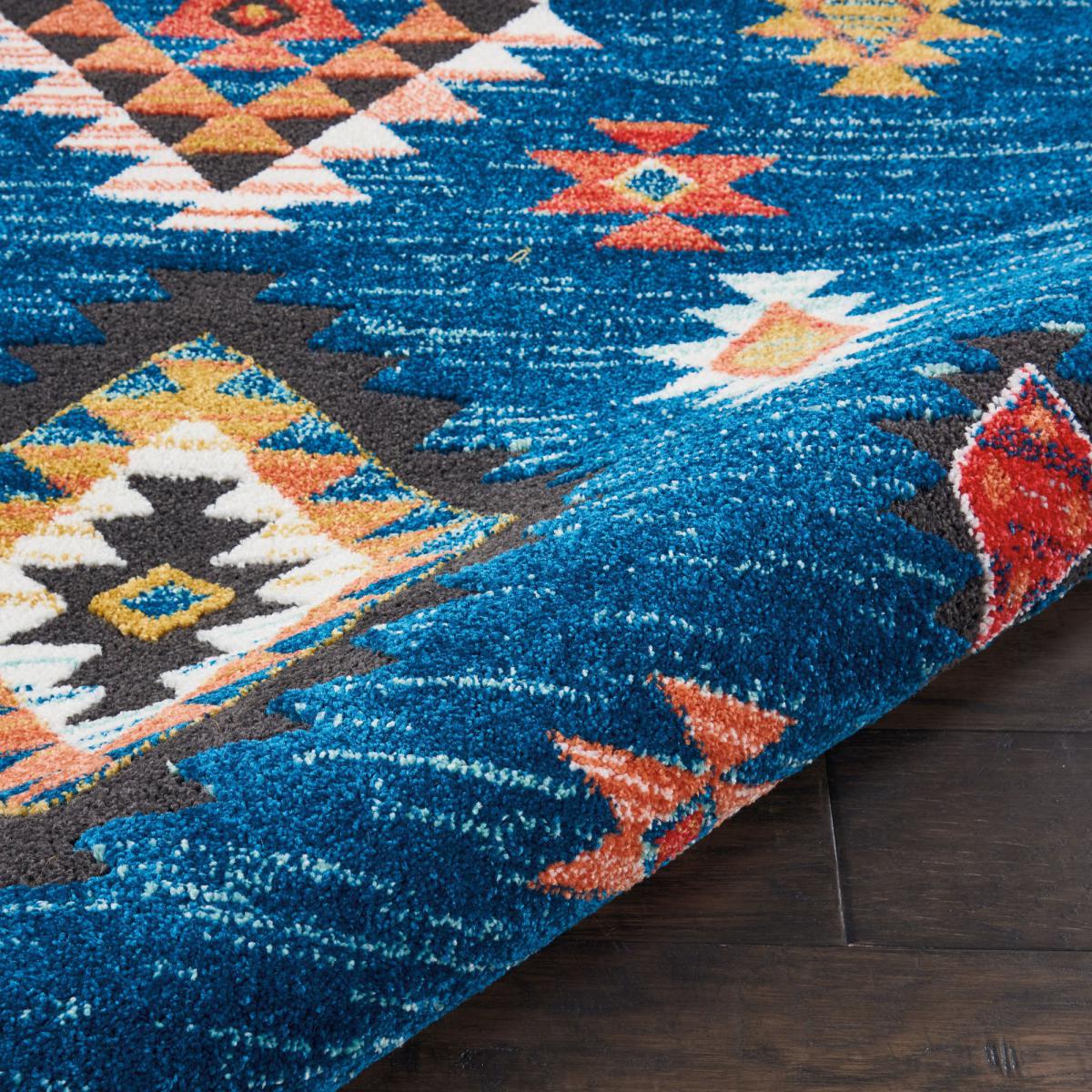 Navajo 7 Rug Blue – image 7