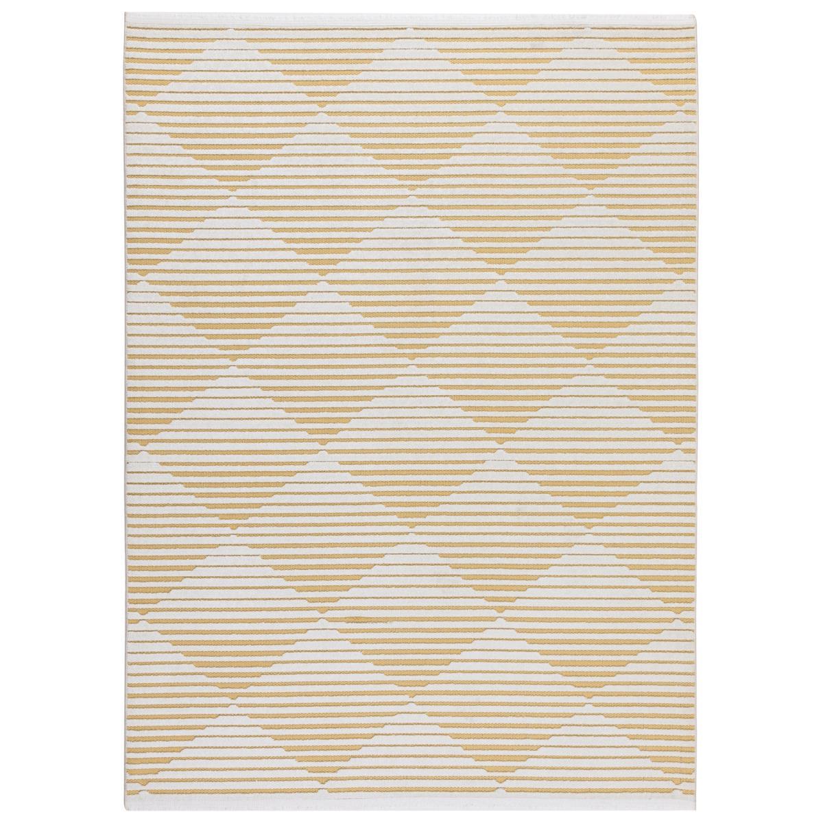Jazz Geometric Indoor Outdoor Rug Jazz Amber – image 3