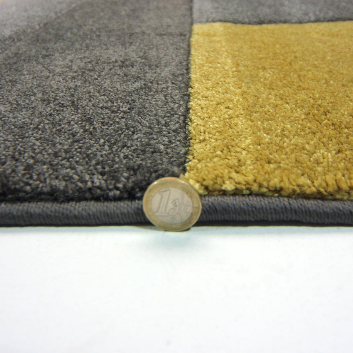 Cocktail Cosmo Geometric Rug Yellow, Grey and White – image 3