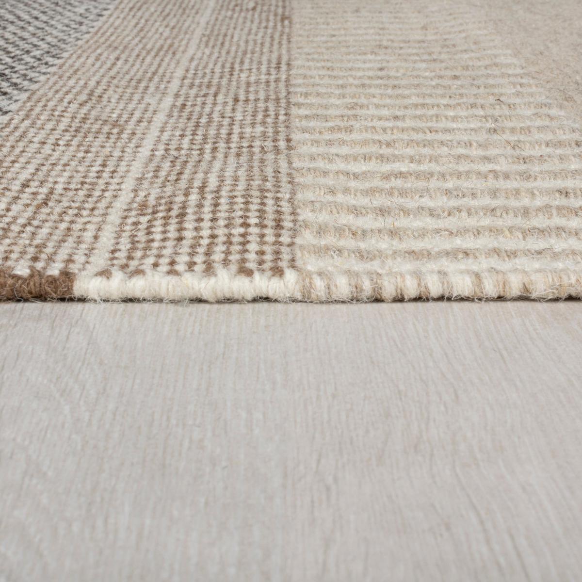 Serena Stripe Rug Brown – image 4
