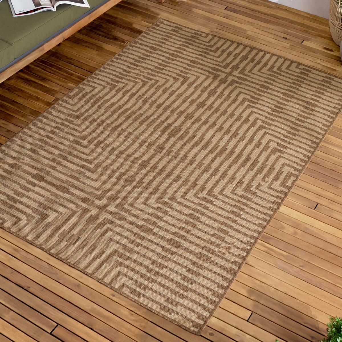 Yard Sandown Jute Effect Indoor Outdoor Rug – image 3