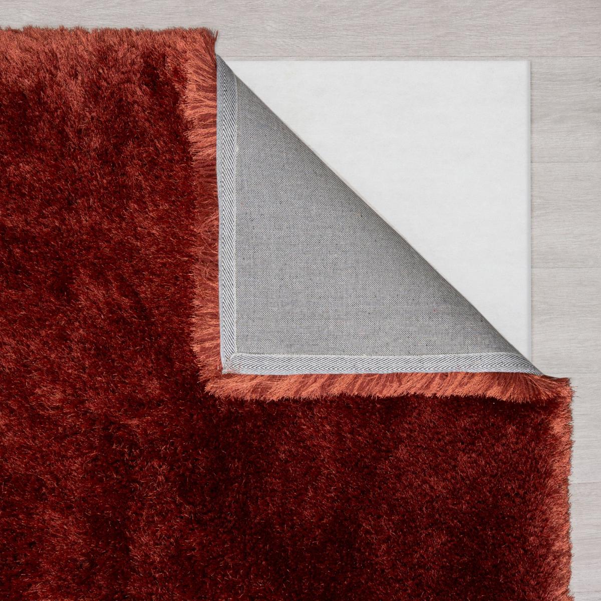 Jewel Shaggy Rug Orange – image 5