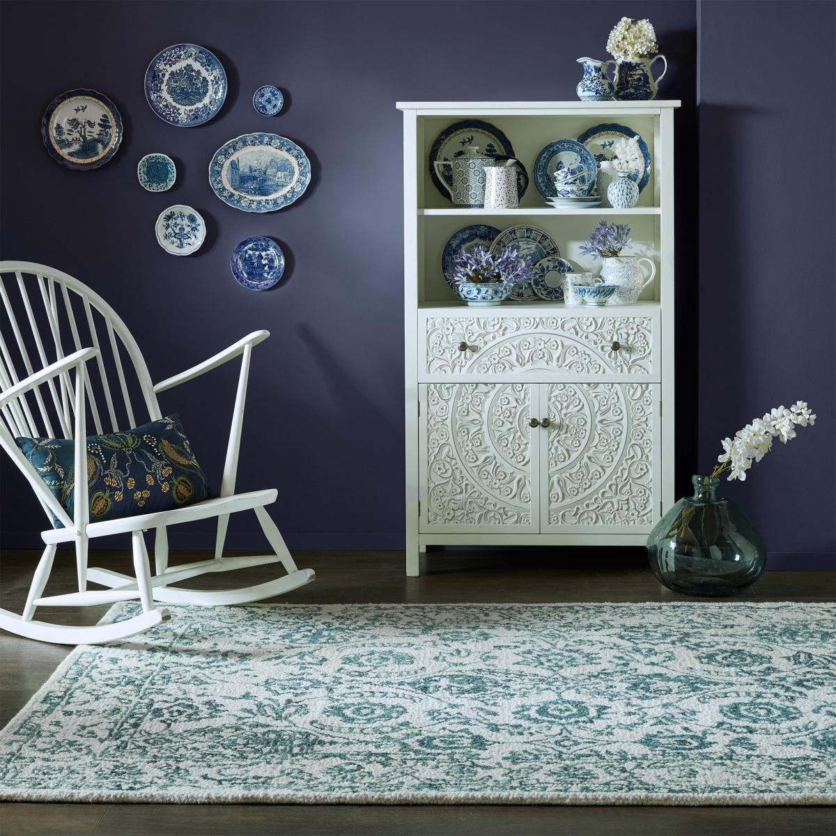 Yasmin Traditional Wool Rug MultiColoured – image 1