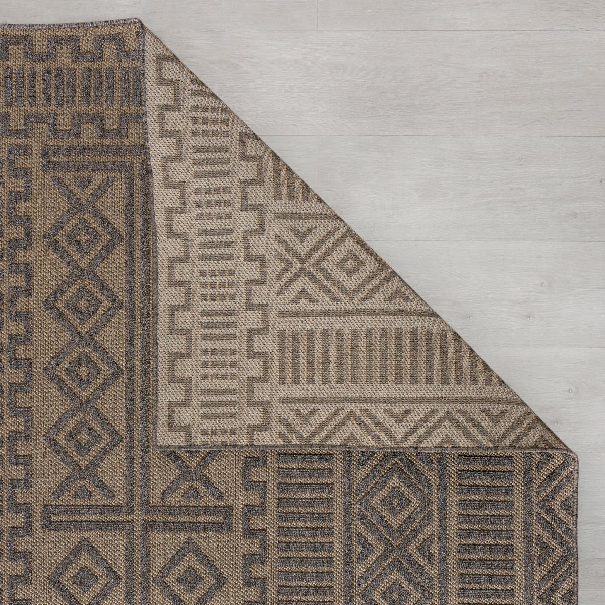Dasan Indoor Outdoor Rug Brown – image 5