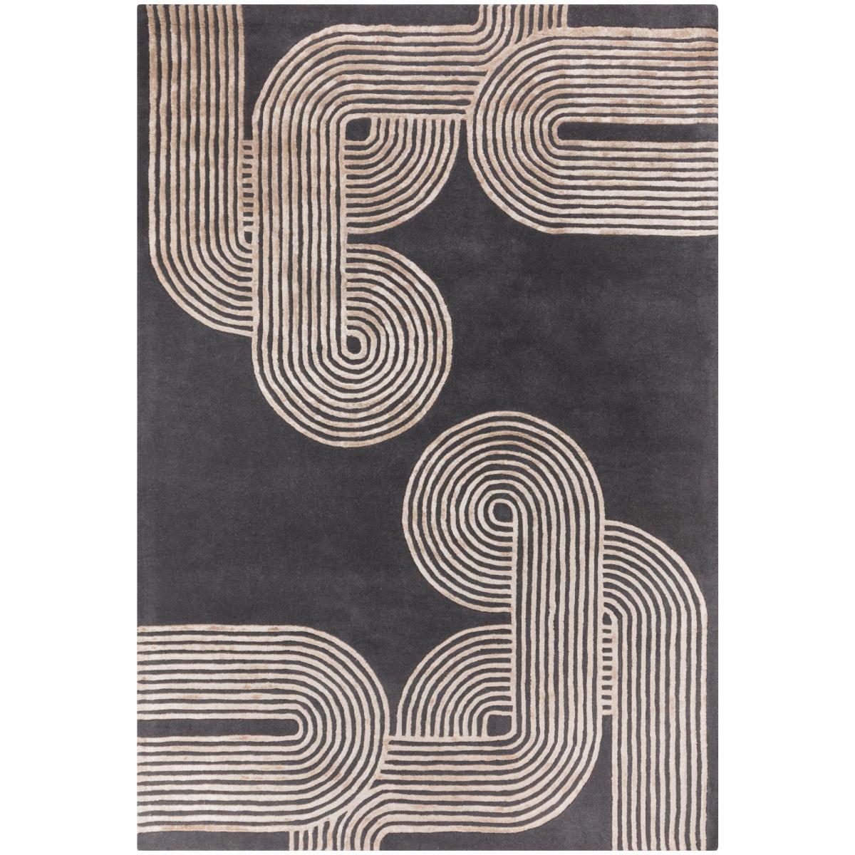 Maki Wool Mix Rug Grey – image 2