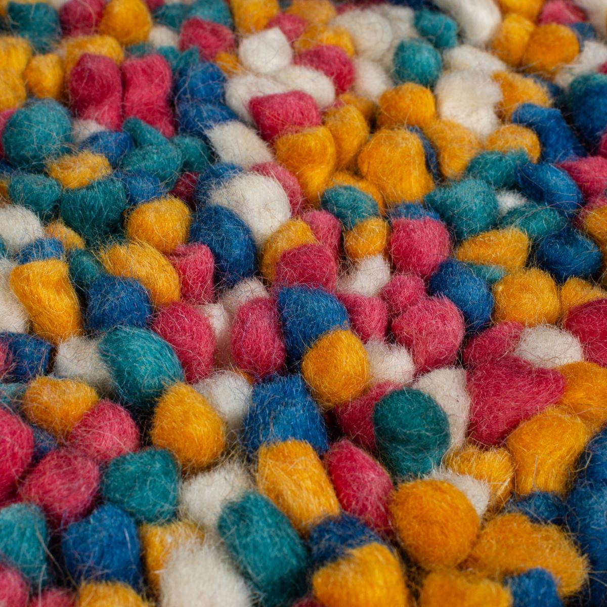 Noodle Wool Rug MultiColoured – image 2