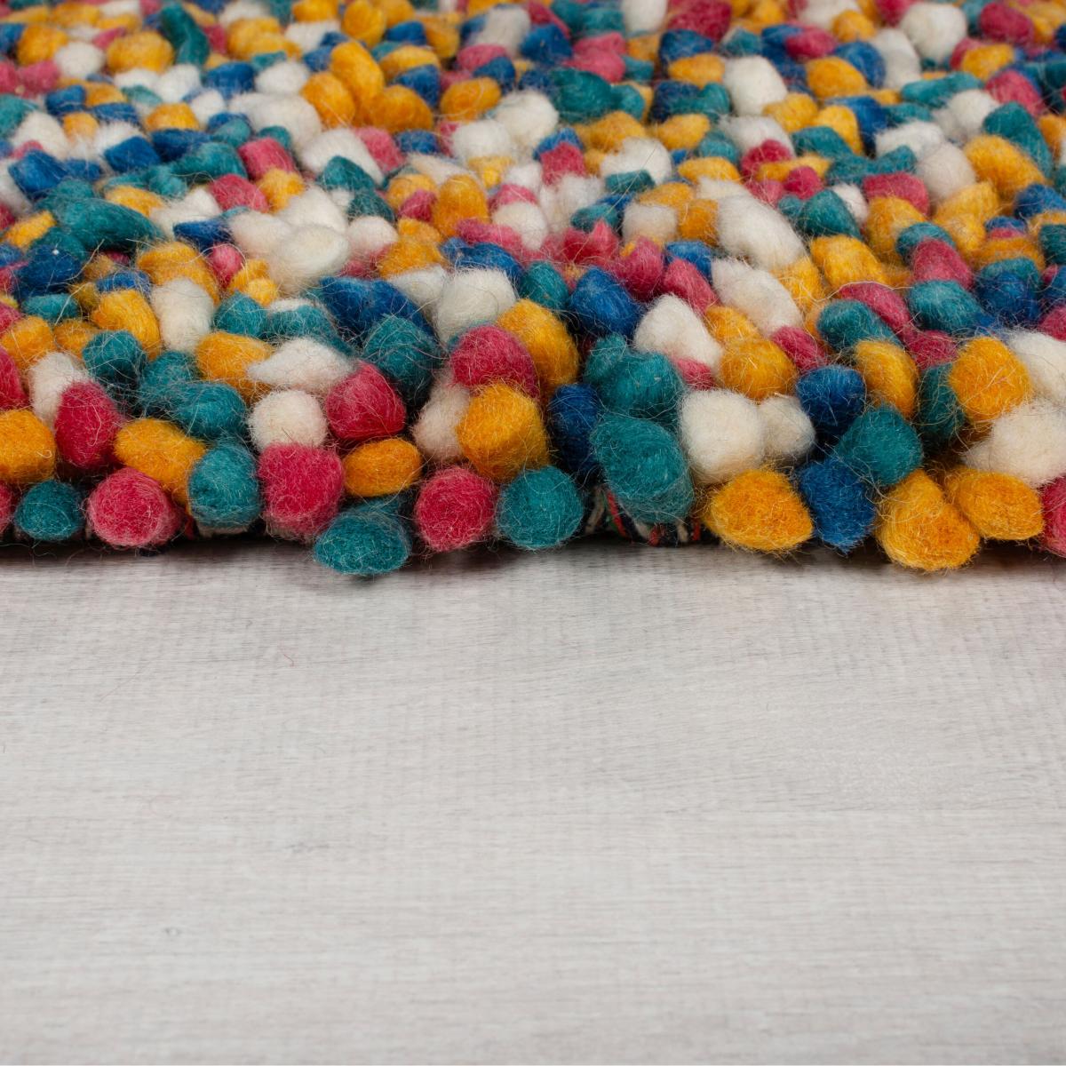 Noodle Wool Rug MultiColoured – image 4