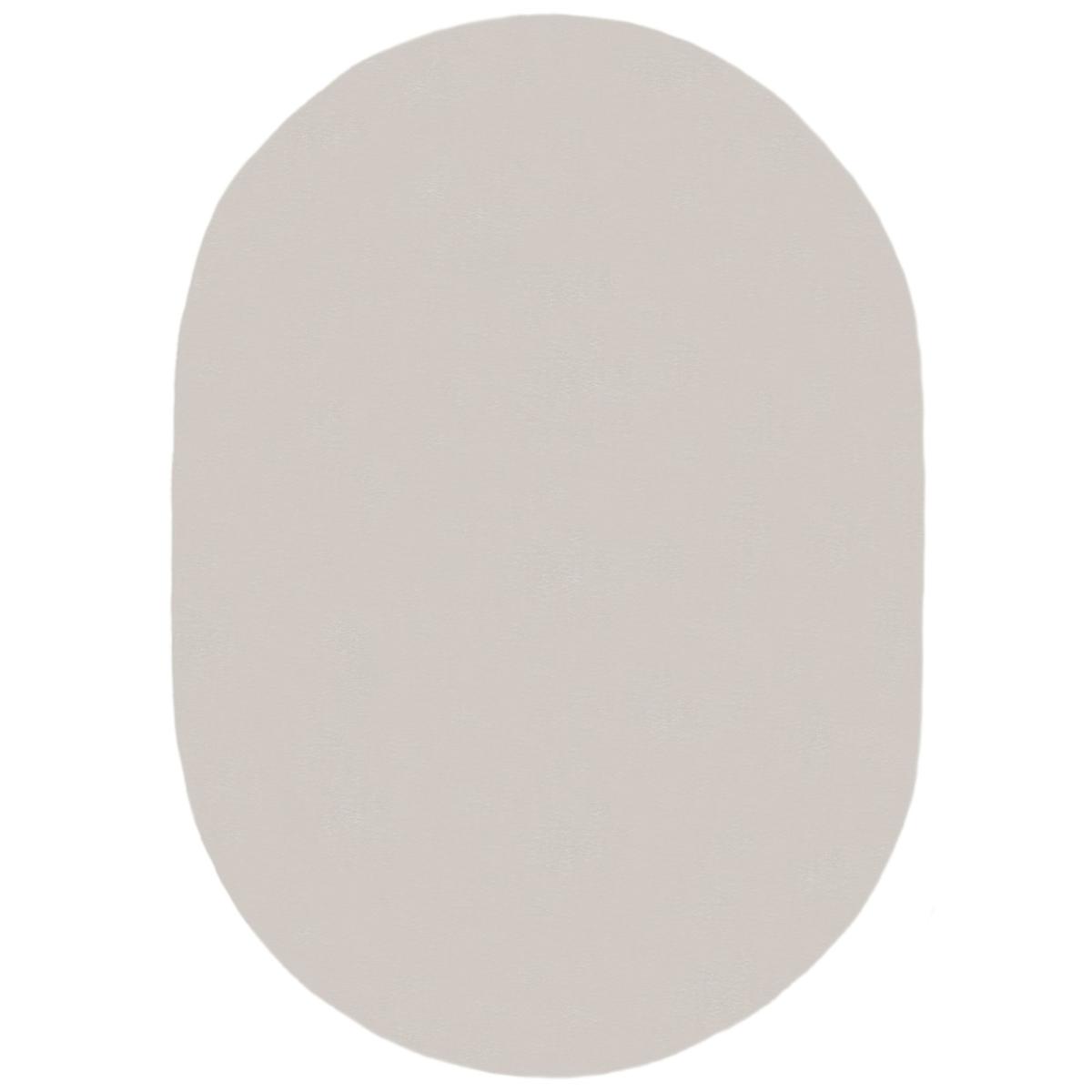 Faux Fur Supersoft Lush Oval Rug Supersoft Lush Ivory – image 2