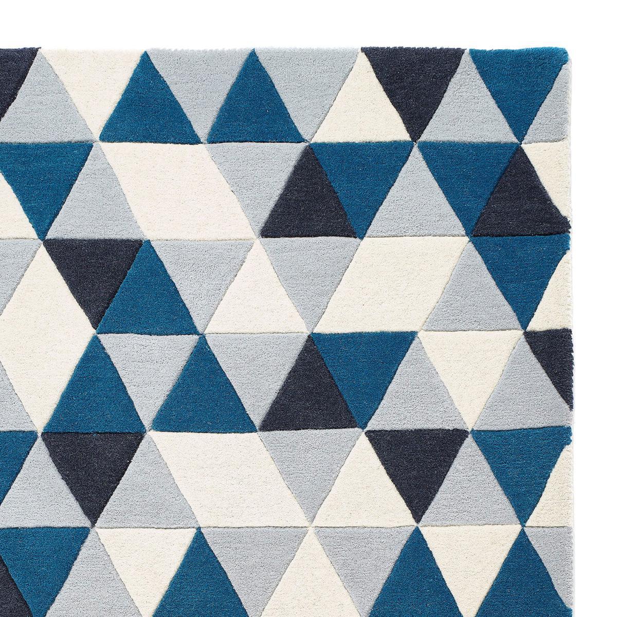 Honeycomb Geo Rug Grey/Multi-Coloured/Yellow – image 2