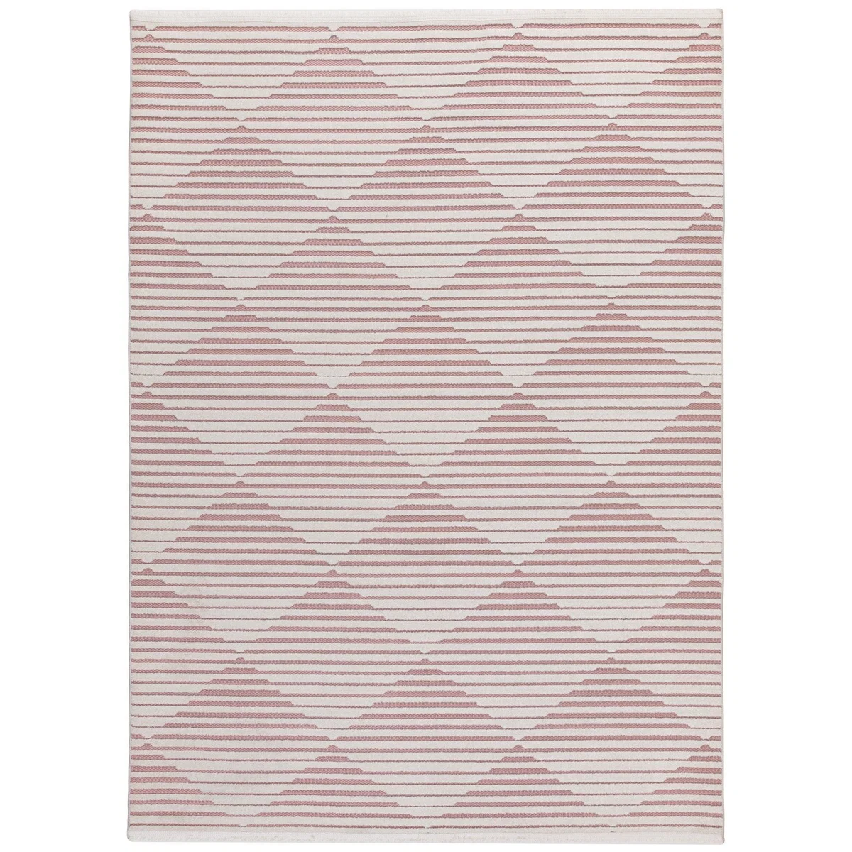 Jazz Geometric Indoor Outdoor Rug Jazz Rose – image 3