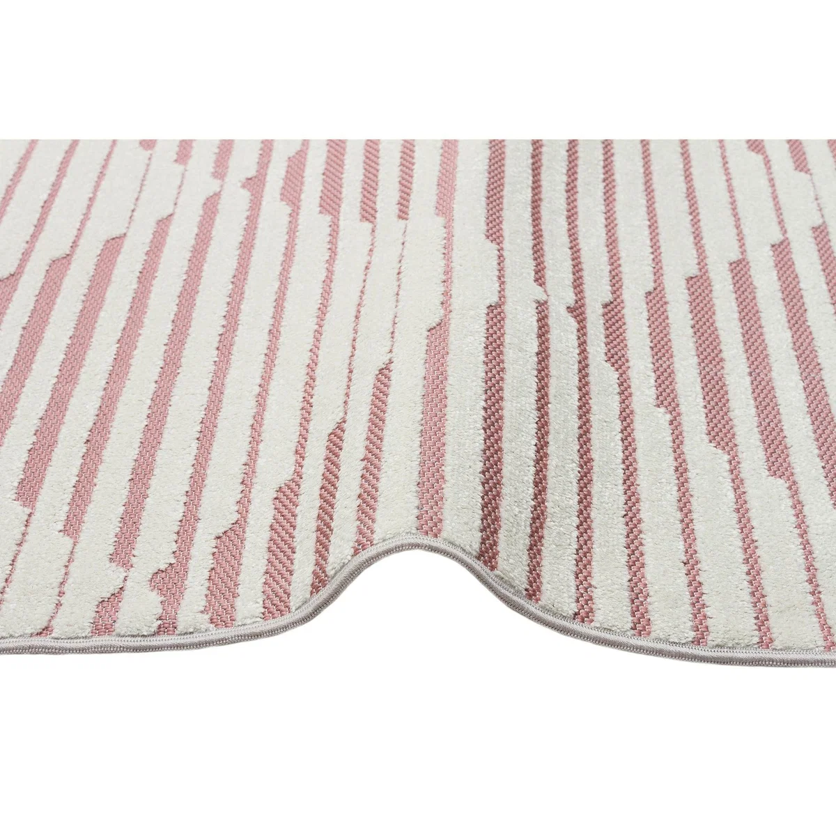 Jazz Geometric Indoor Outdoor Rug Jazz Rose – image 5