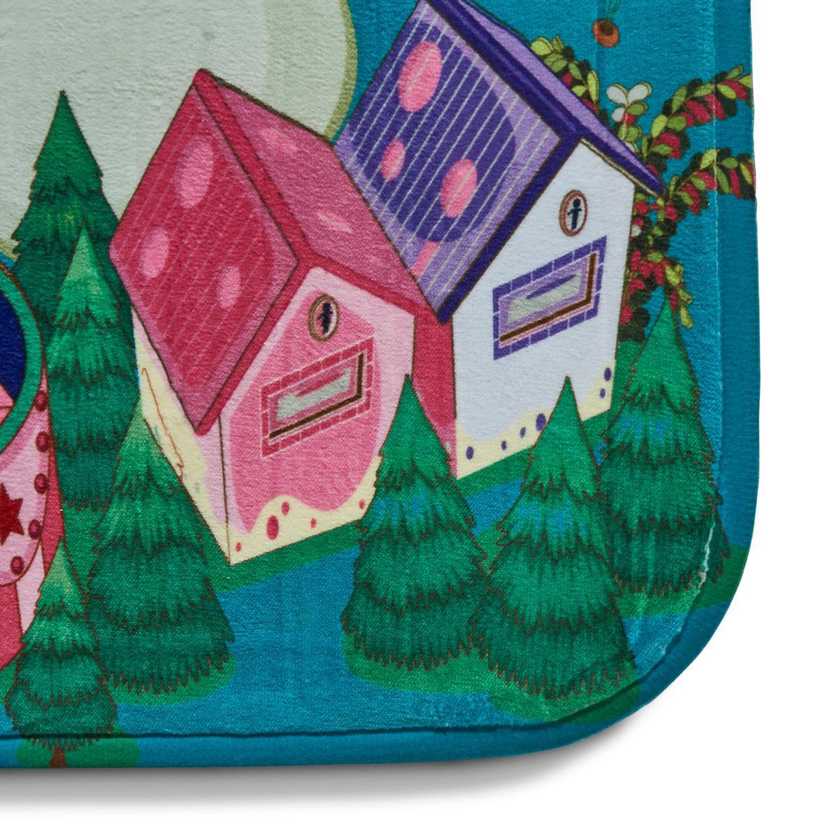 Princess Playground Rug Blue, Green and Pink – image 4