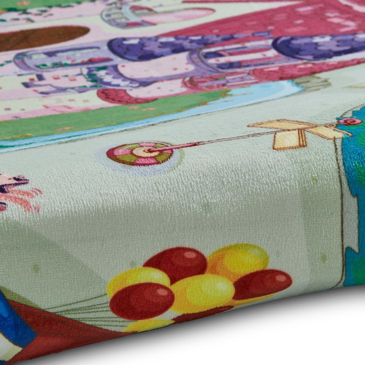 Princess Playground Rug Blue, Green and Pink – image 8