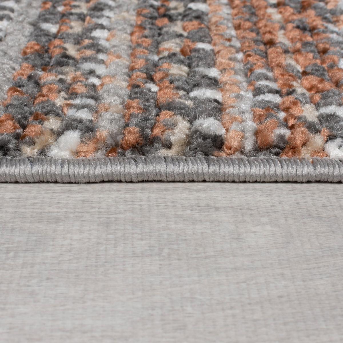 Parker Square Rug Rust – image 4