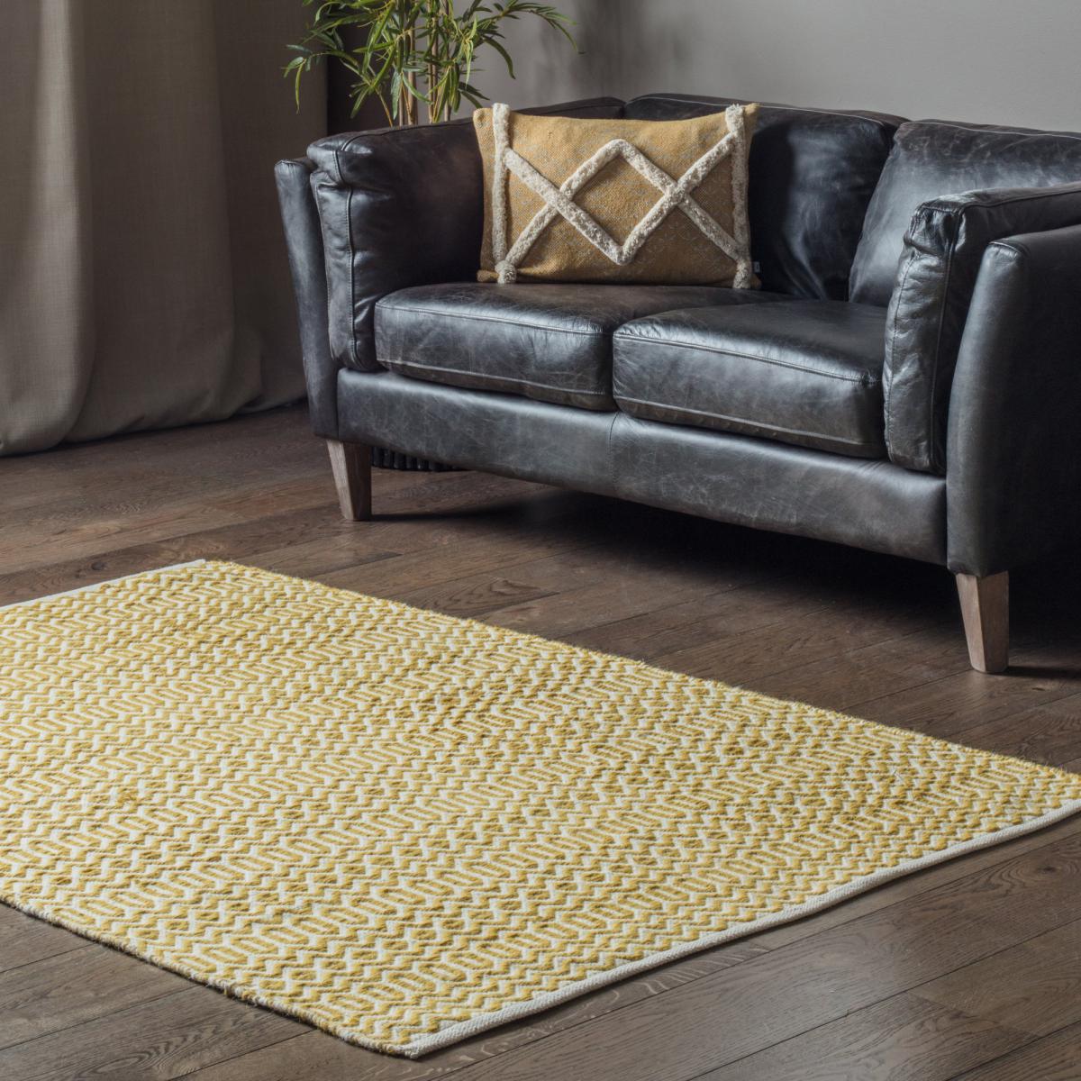 Kishan Rug Ochre (Yellow) – image 1