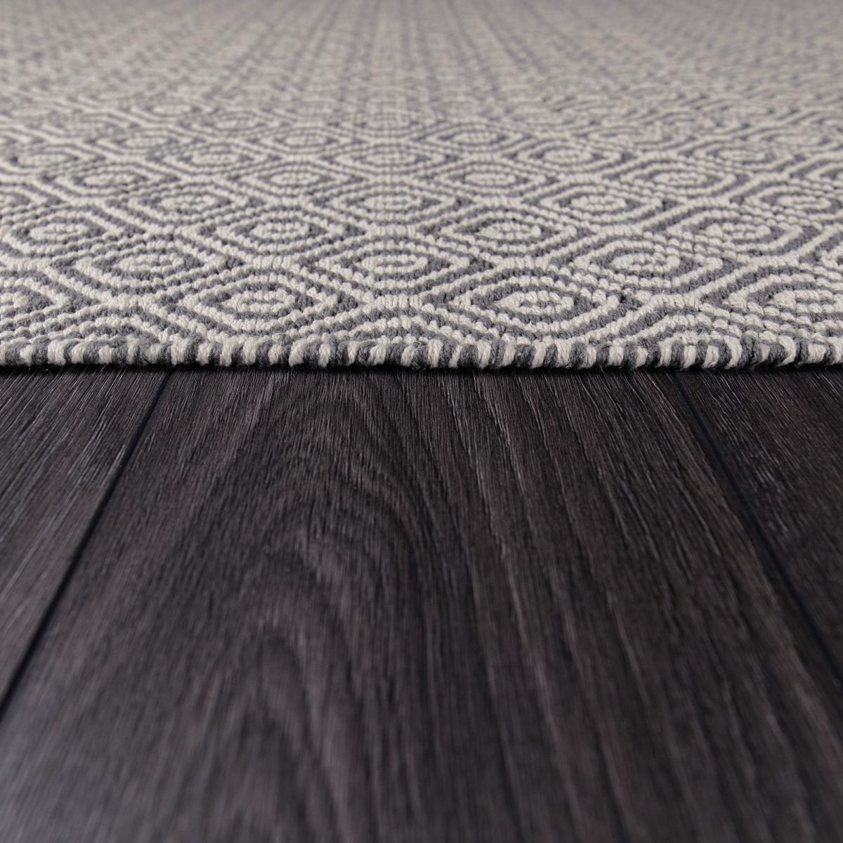 Diamond Weave Stair Runner Diamond Weave Grey – image 3