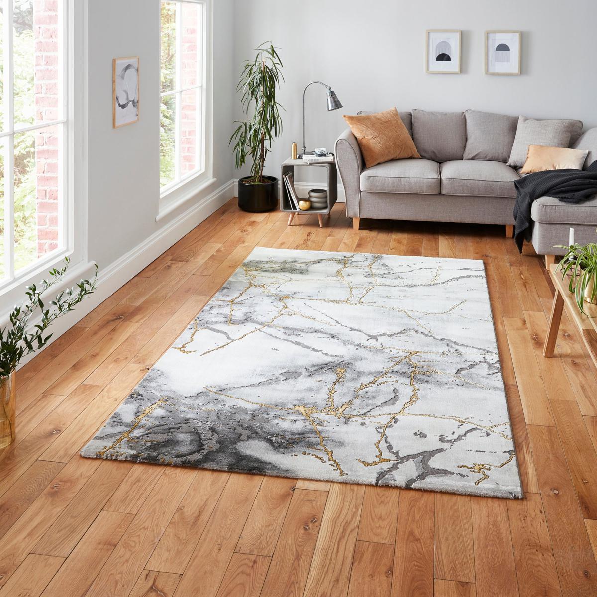 Craft 23270 Rug Craft 23270 Ivory Silver – image 2