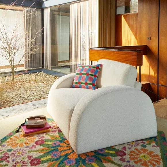 Yinka Ilori Kaleidoscope Wool Rug – image 6