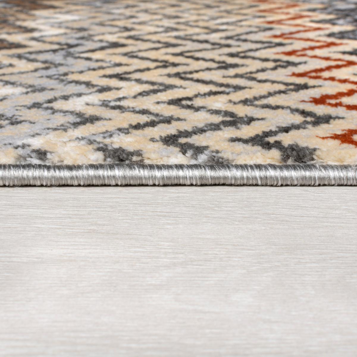 Nala Chevron Rug Blue – image 3