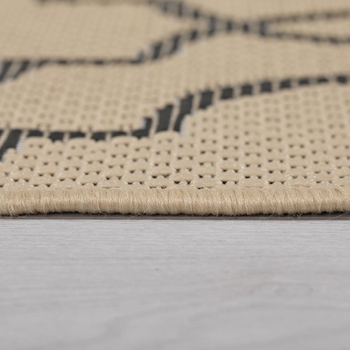 Milan Indoor Outdoor Rug Grey and Beige – image 6