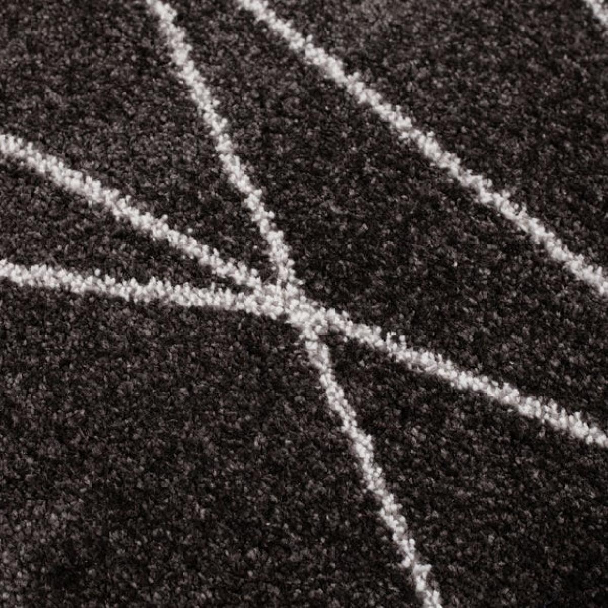 Grey Burst Geometric Rug – image 2