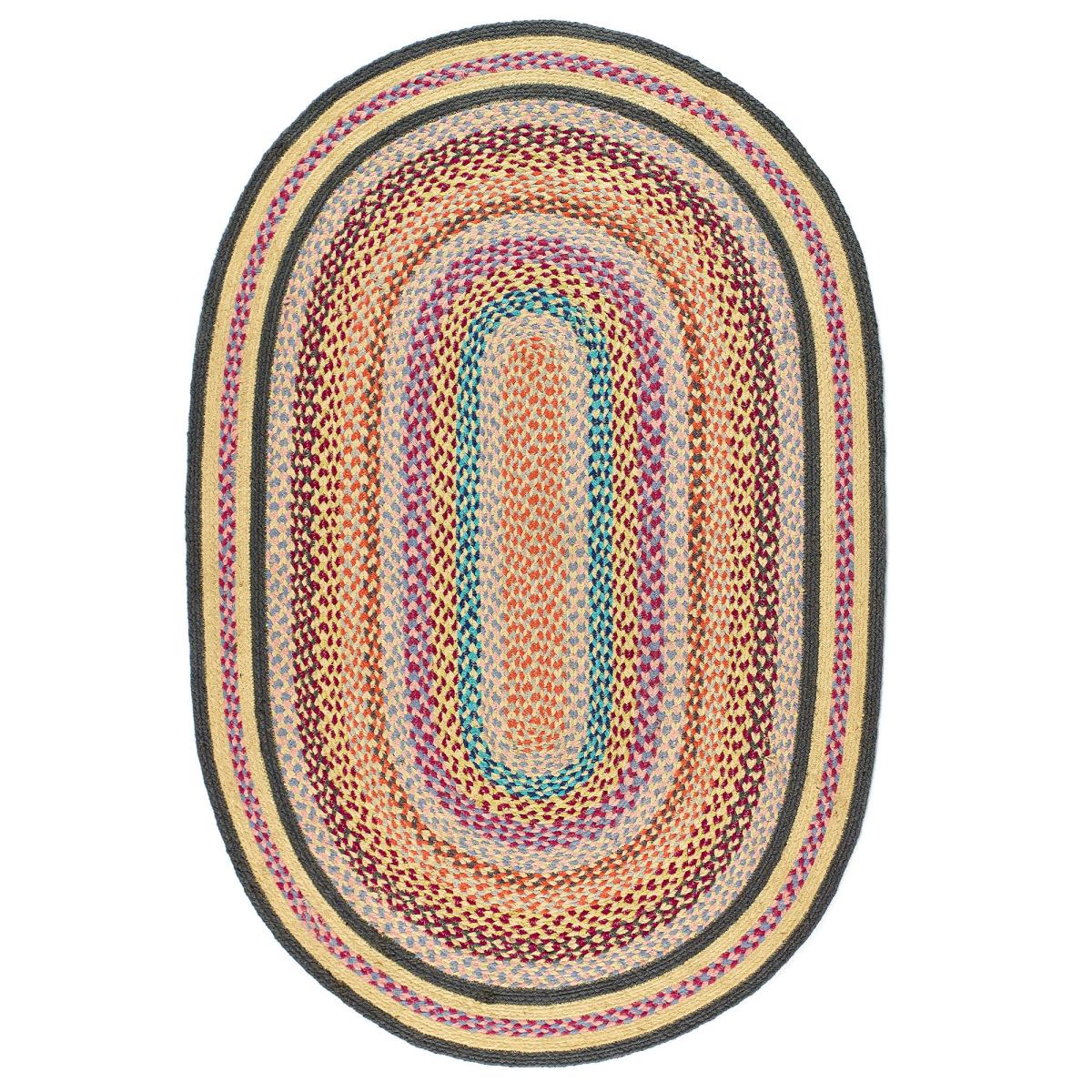 Jute Rug MultiColoured – image 3