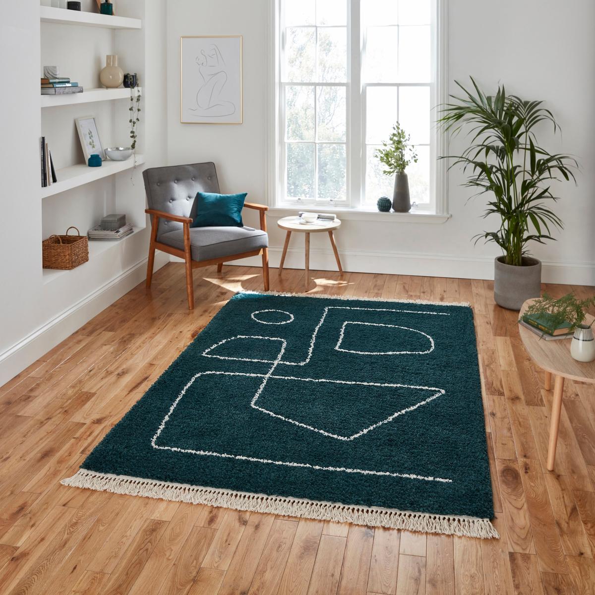 Boho A474 Rug Boho A474 Dark Green – image 2