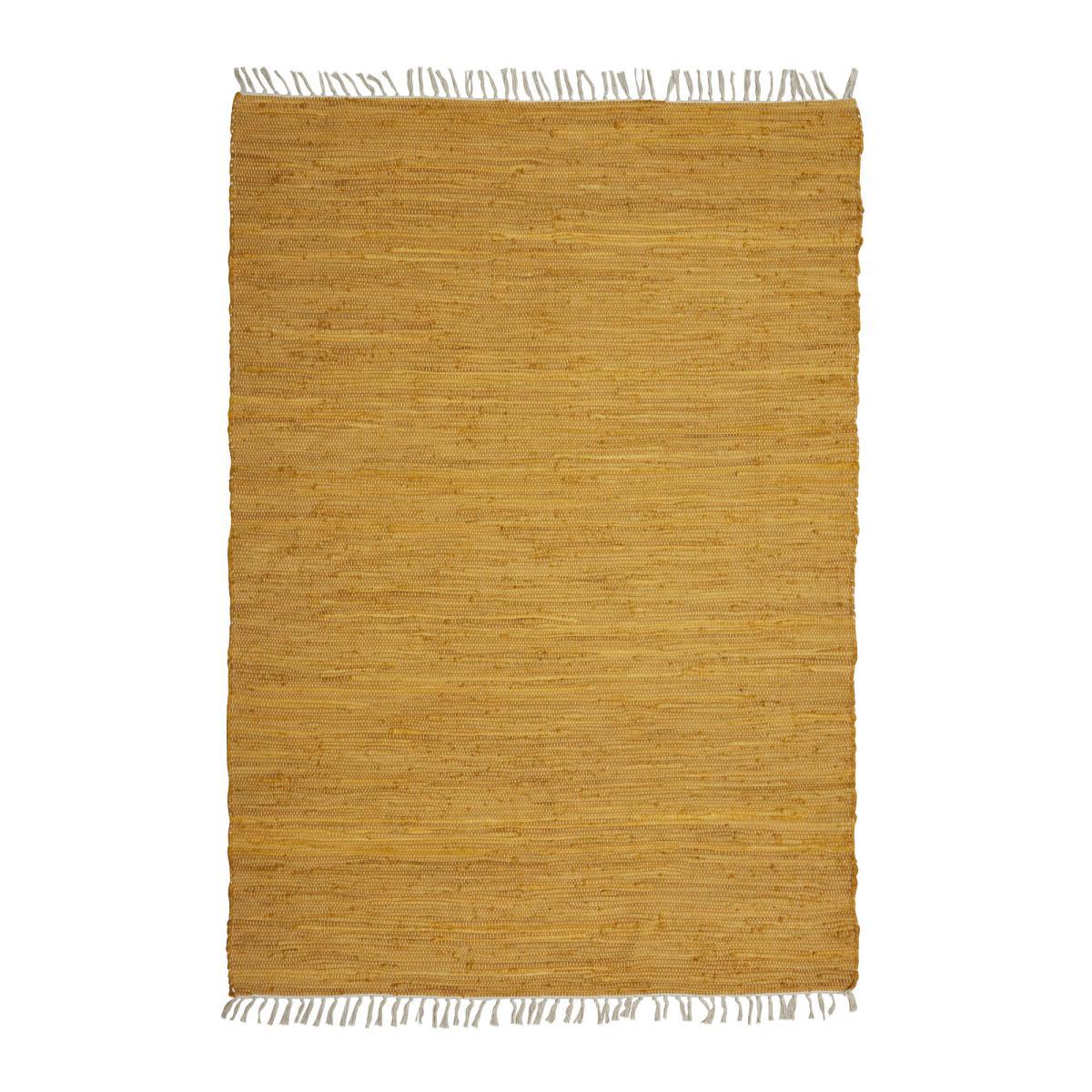 Cotton Chindi Rug Chindi Old Gold – image 4