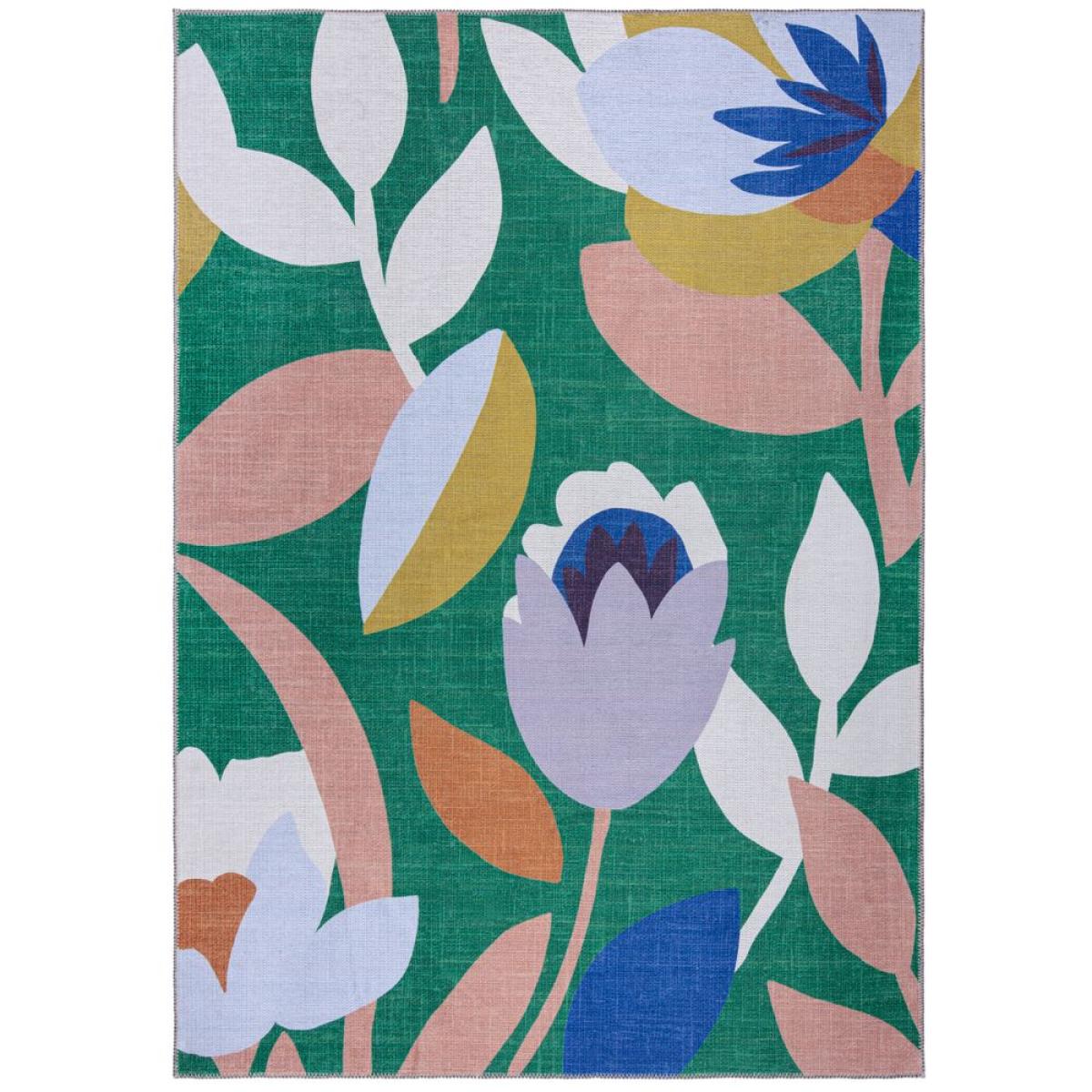 Elements Fieldsley Floral Washable Rug MultiColoured – image 5