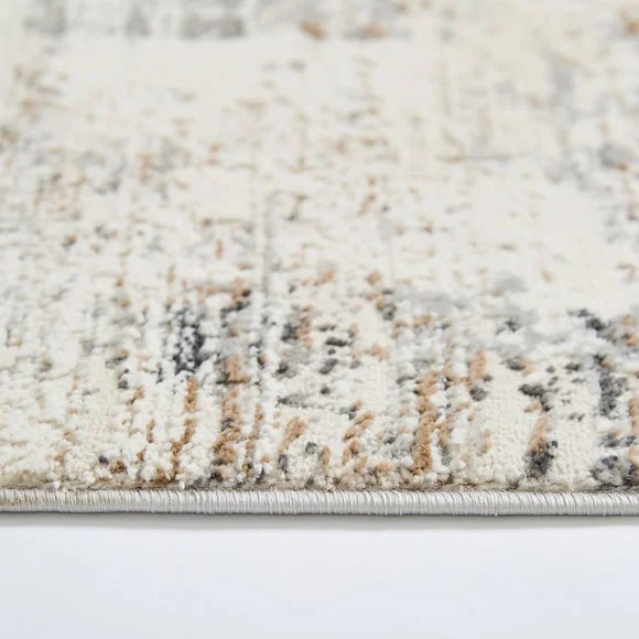 Distressed Look Abstract Rug – image 4