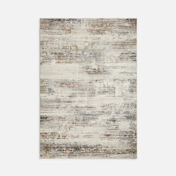 Distressed Look Abstract Rug – image 5