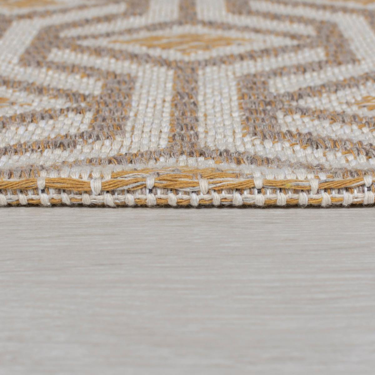 Bombax Geometric Rug Bombax Ochre – image 4