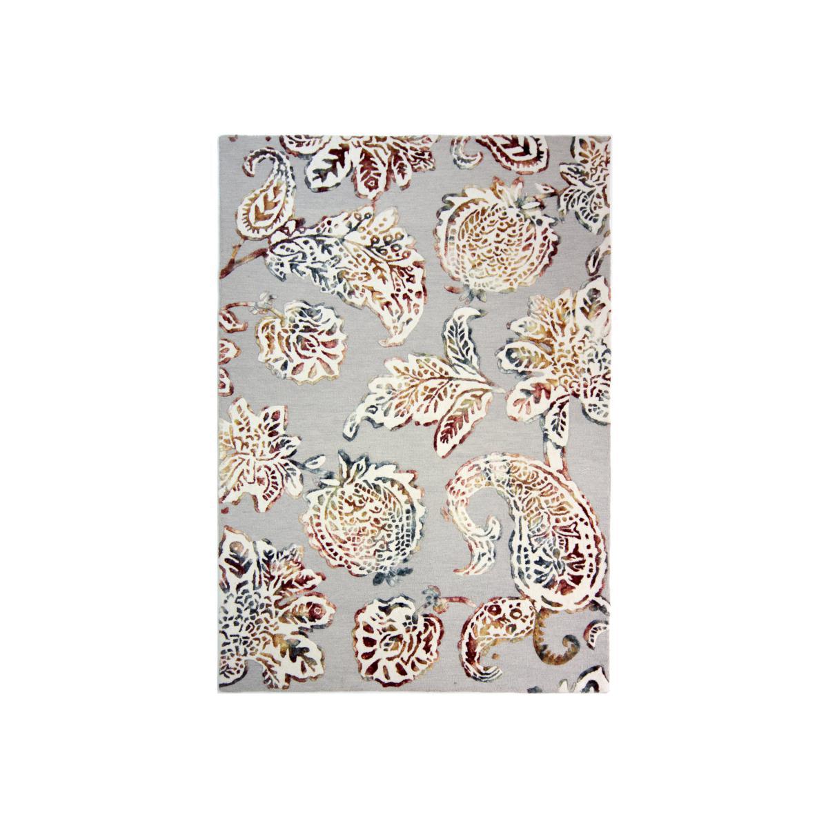 Soho Sirius Rug Grey, Blue and Red – image 1