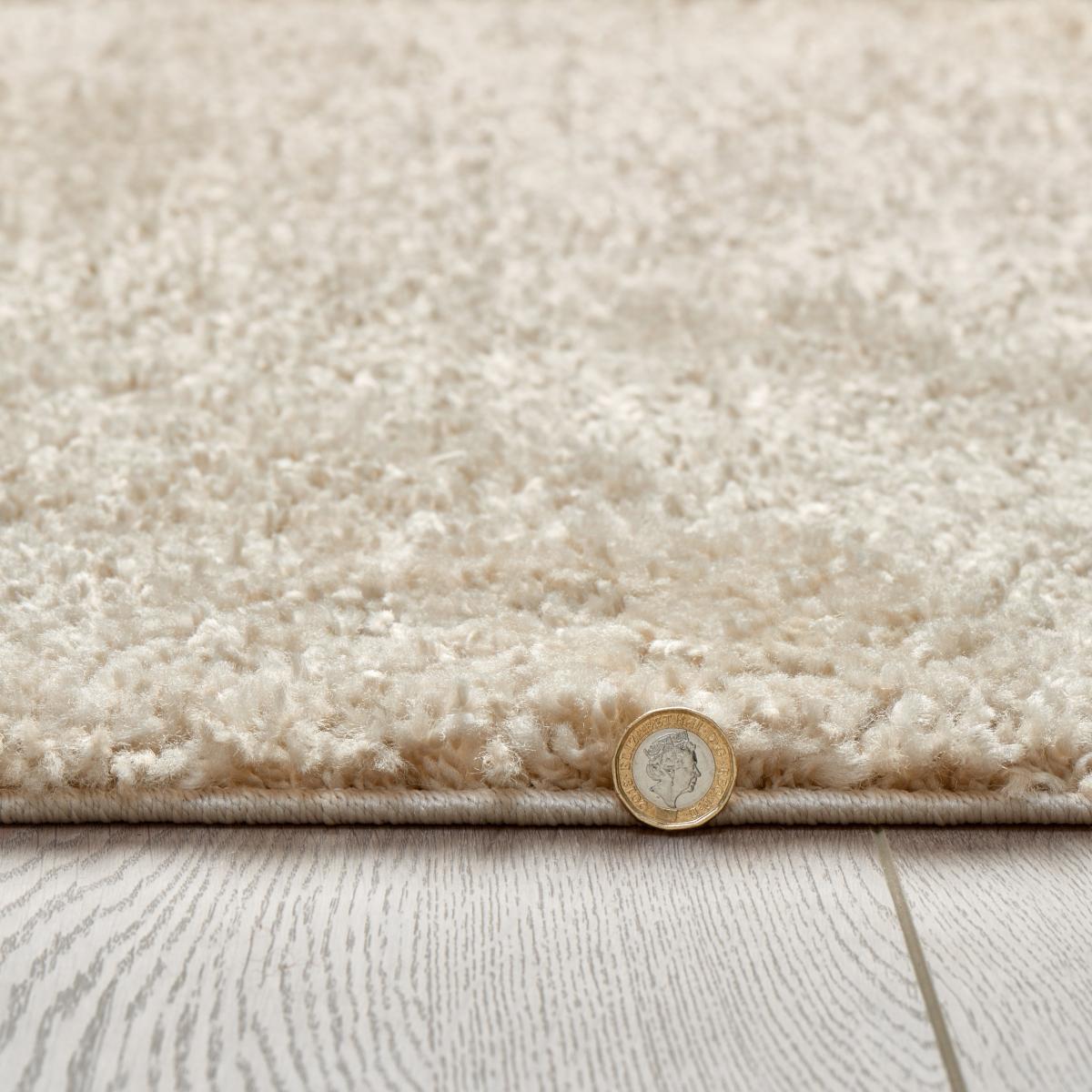 Lila Shaggy Rug Ivory – image 3