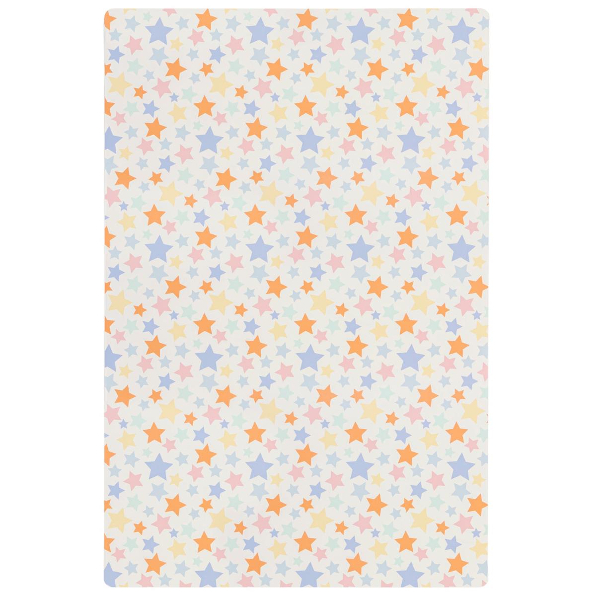PractiMat Allegra Stars Vinyl Mat Orange/Pink/Green – image 2