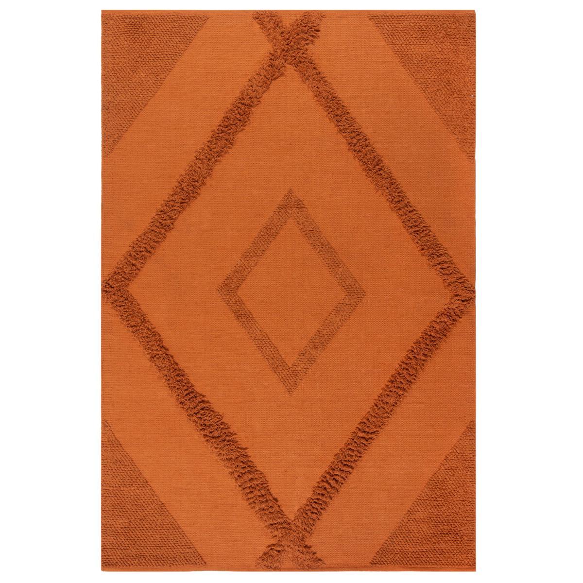 Mala Handwoven Rug Orange – image 2
