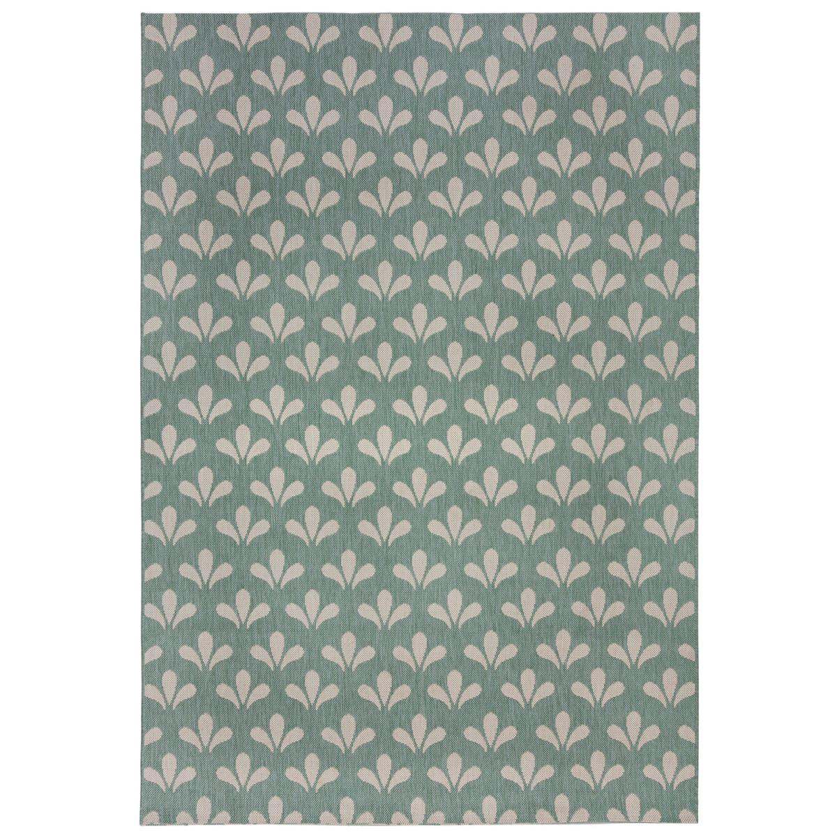 Fleur Indoor Outdoor Rug Duck Egg (Blue) – image 2