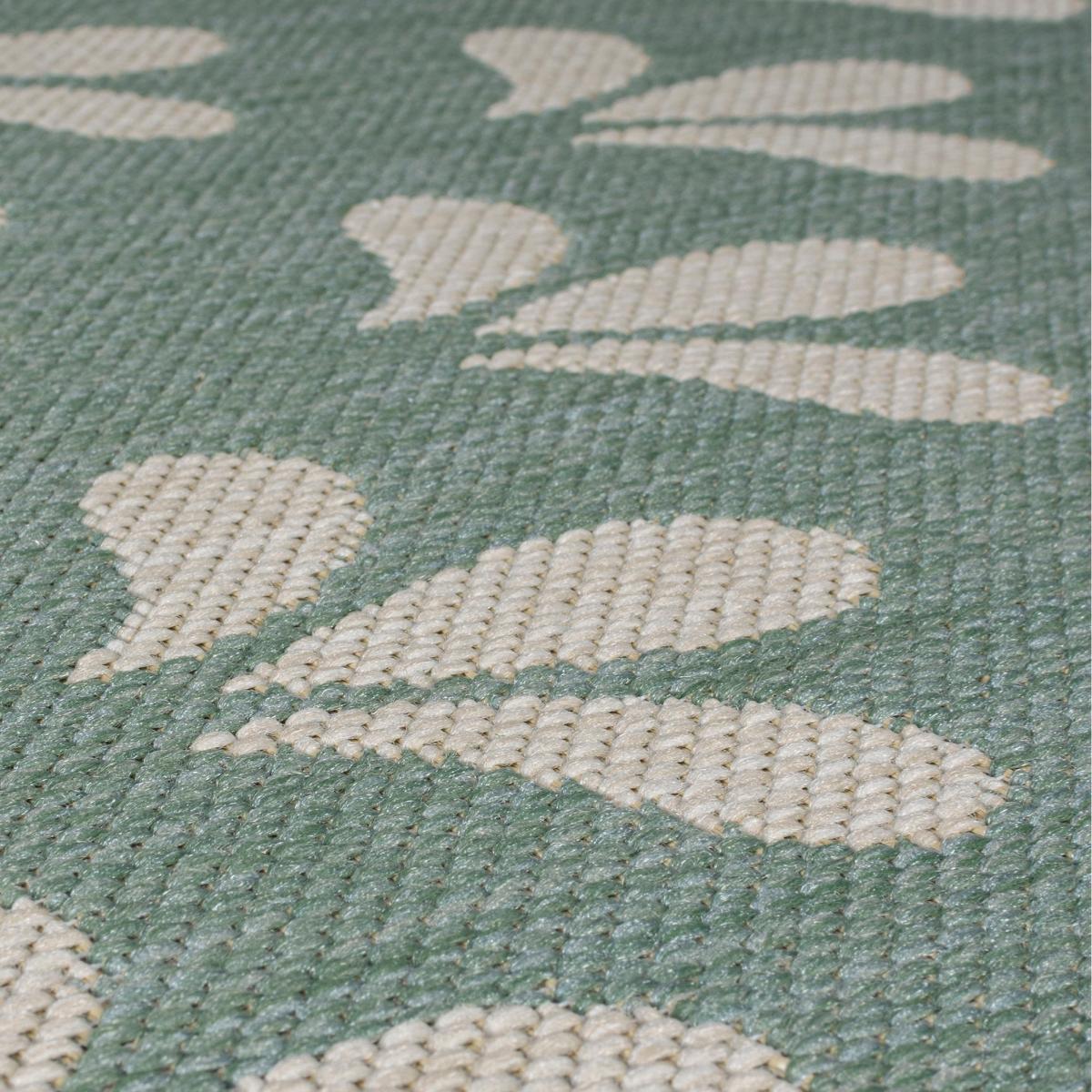 Fleur Indoor Outdoor Rug Duck Egg (Blue) – image 3