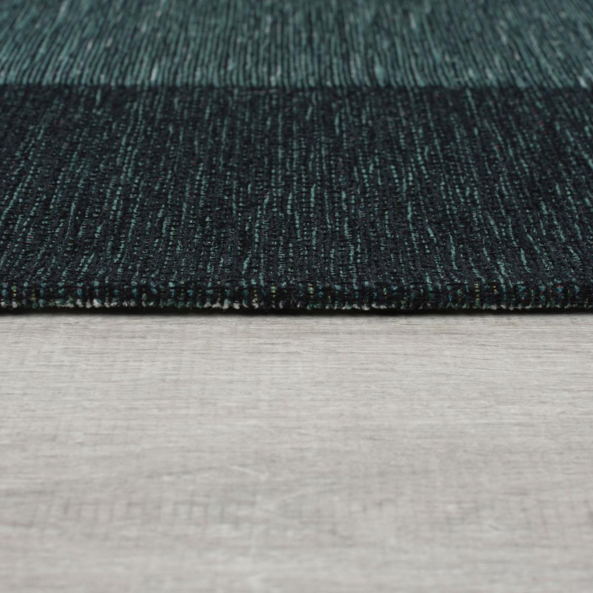 Ombre Stripe Rug Blue – image 4